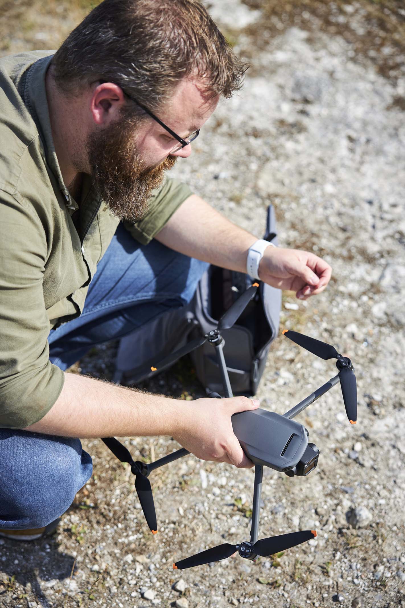 Fotograf og certificeret dronefører Johny Kristensen