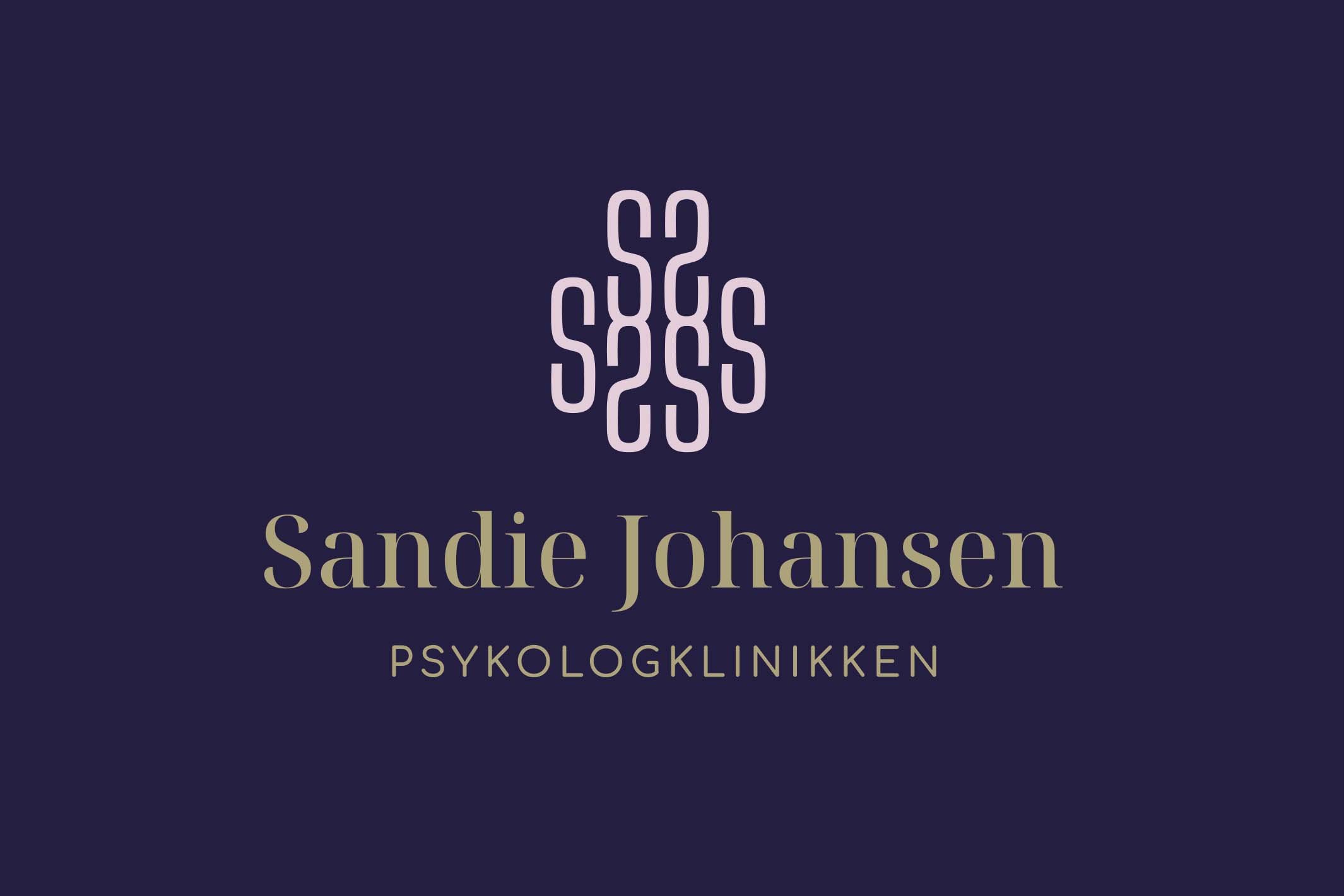 Logo med lilla baggrund